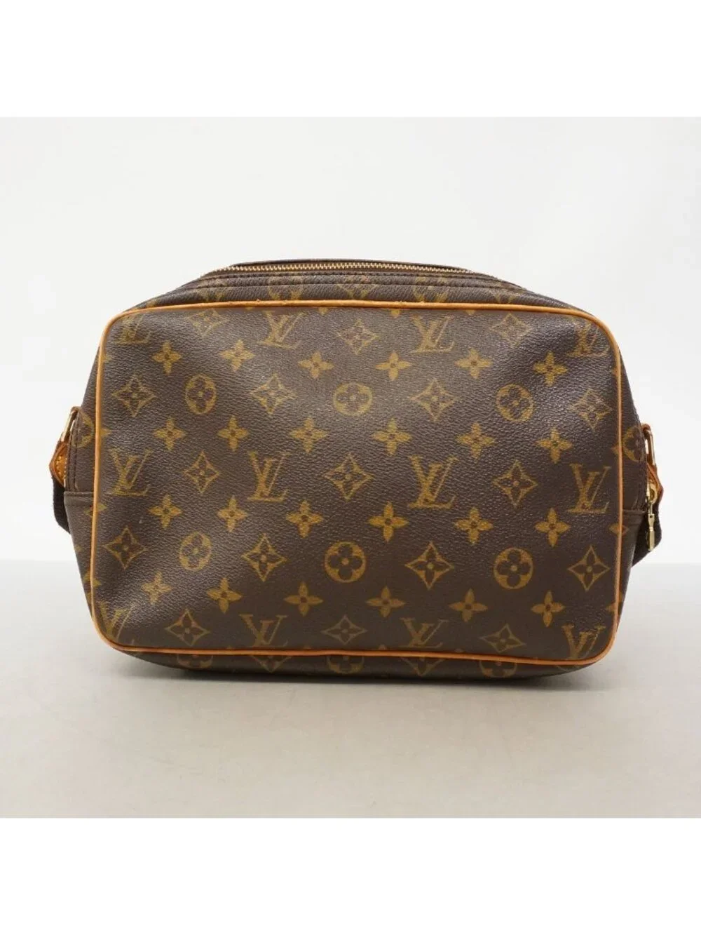 Louis Vuitton Shoulder Bag Monogram Reporter PM Brown